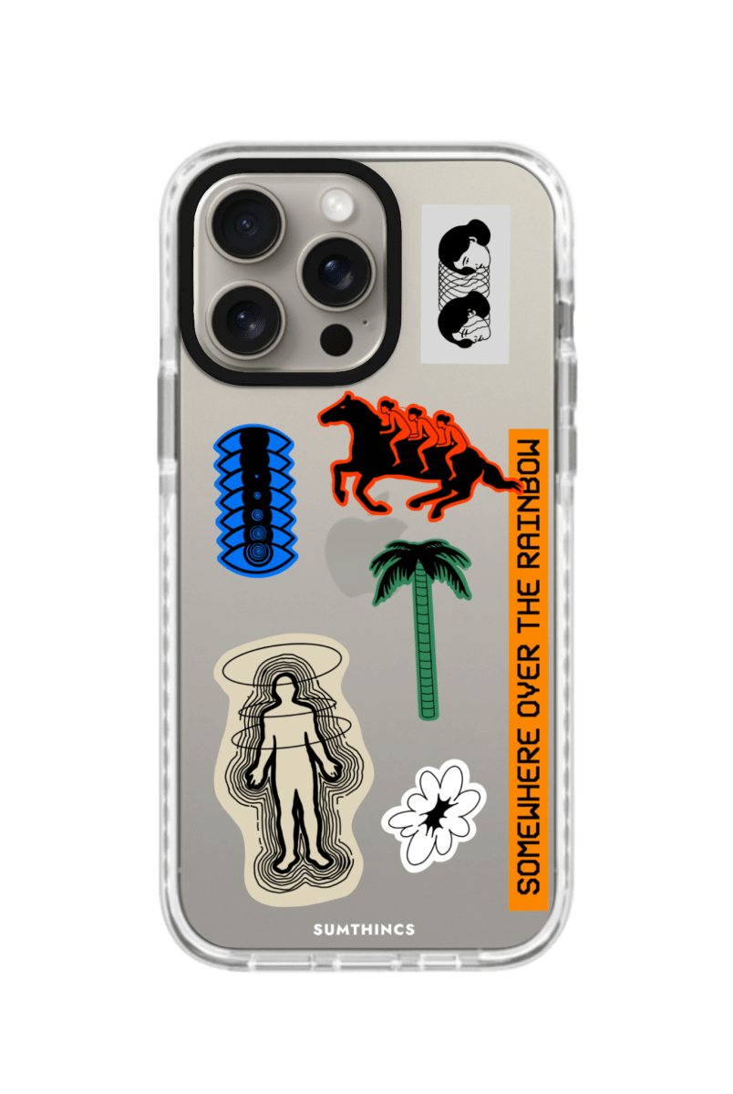 iPhone 11 Somewhere Procase Şeffaf Telefon Kılıfı Beyaz Şeffaf - SUMTHINCS