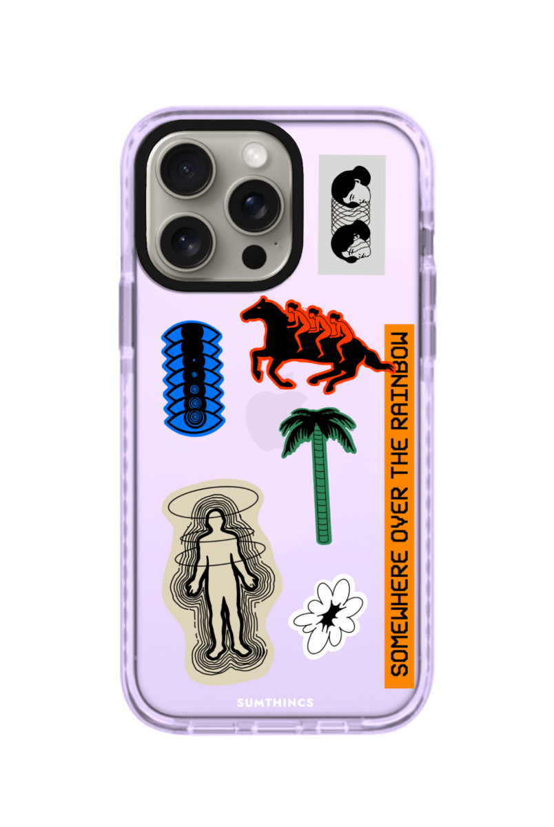 iPhone 11 Somewhere Procase Şeffaf Telefon Kılıfı Lila - SUMTHINCS