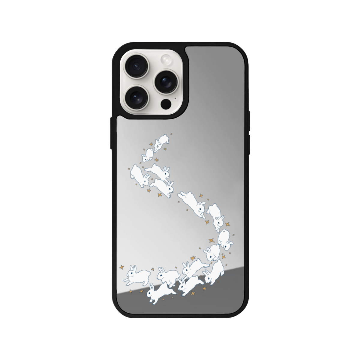 iPhone 11 Starry Bunnies Mirror Aynalı Telefon Kılıfı - SUMTHINCS