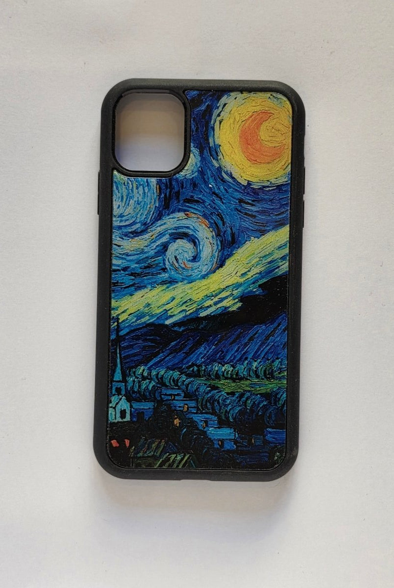 iPhone 11 starry night Glossy Telefon Kılıfı - Sumthincs