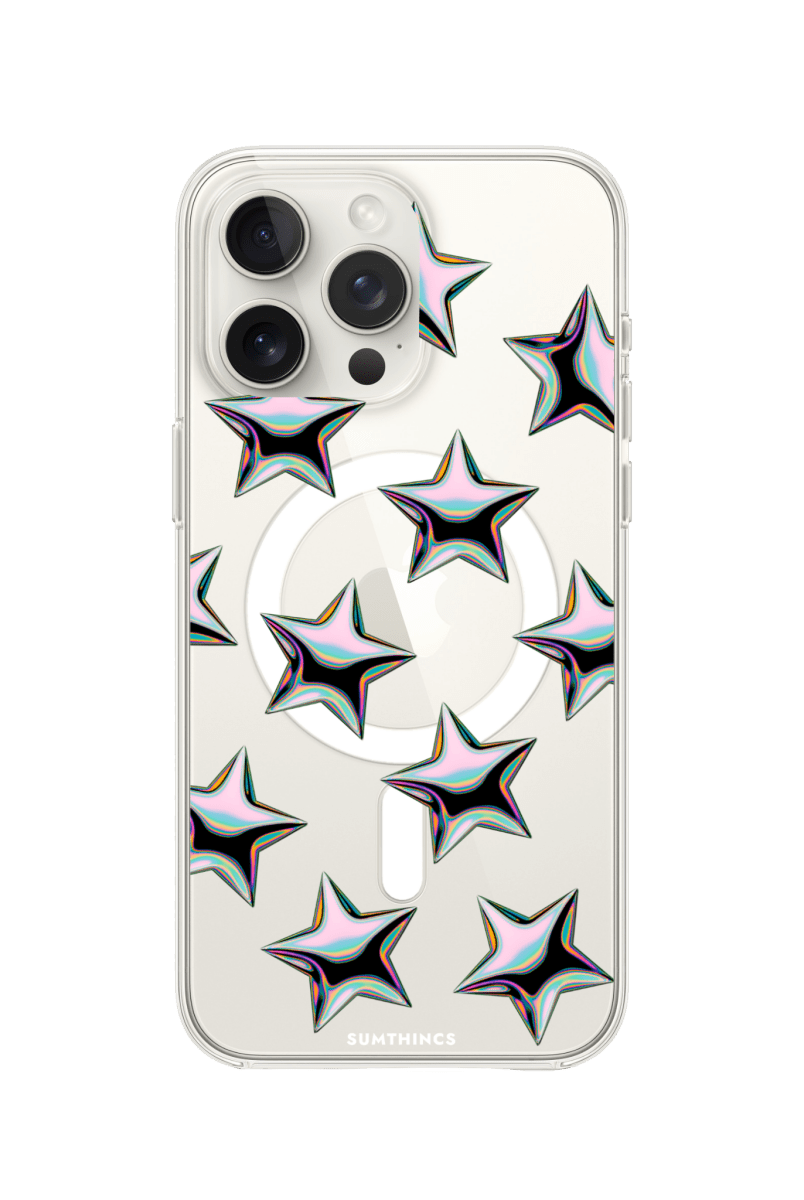 iPhone 11 Stars Clear Magsafe Şeffaf Telefon Kılıfı - SUMTHINCS