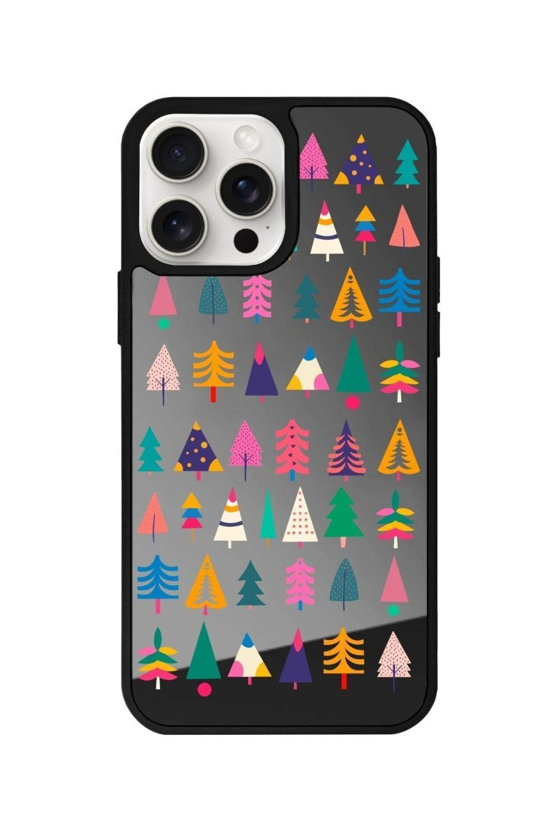 iPhone 11 Tiny Forest Mirror Aynalı Telefon Kılıfı Antrasit - SUMTHINCS