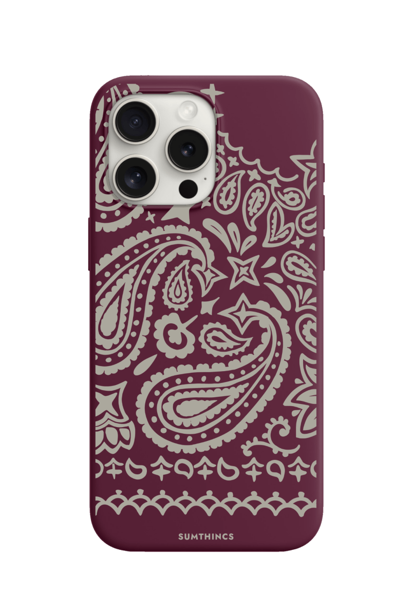iPhone 11 Urban Bandana Premium Telefon Kılıfı Bordo - SUMTHINCS