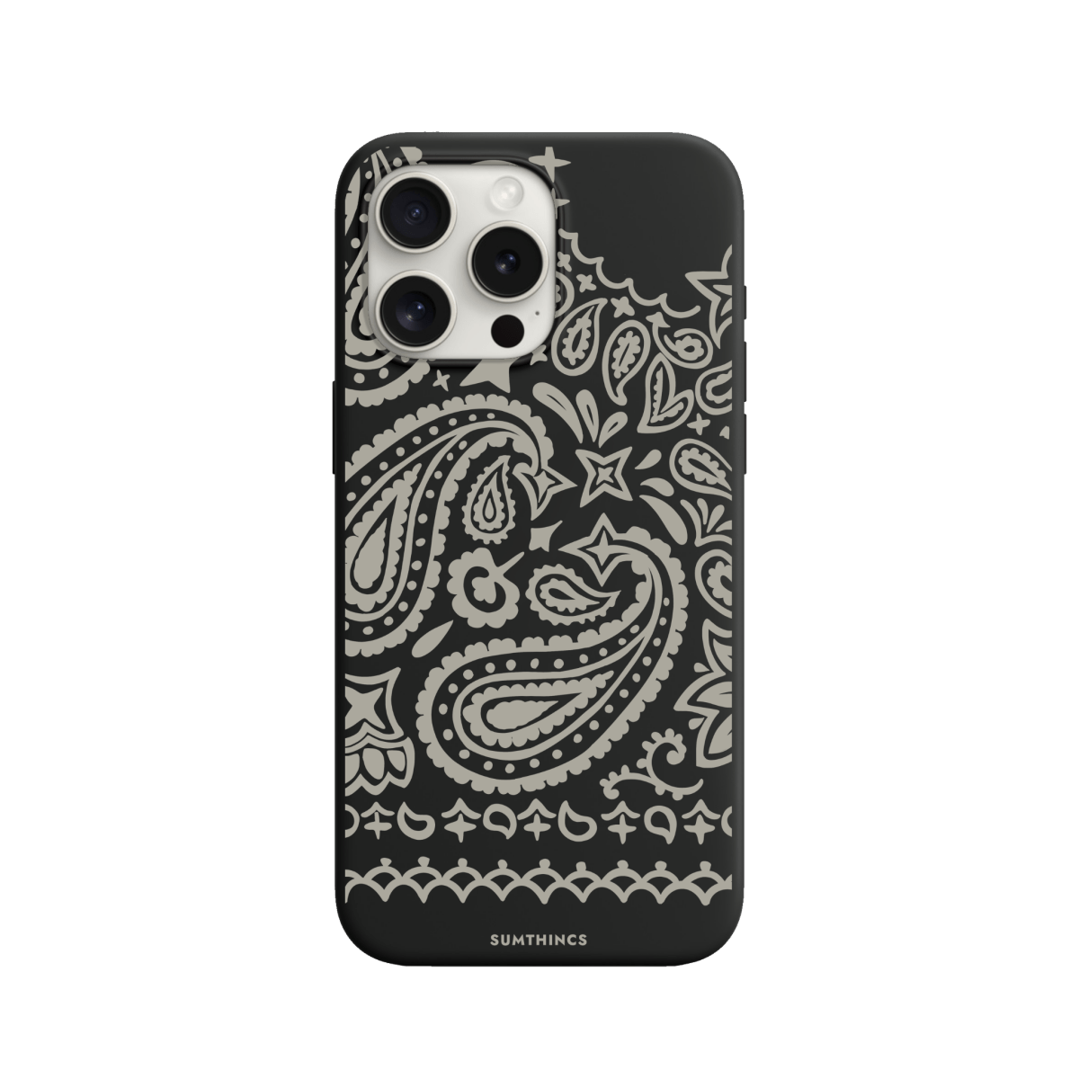 iPhone 11 Urban Bandana Premium Telefon Kılıfı Siyah - SUMTHINCS