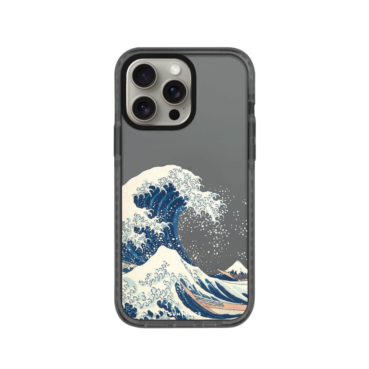 iPhone 11 Waves Procase Şeffaf Telefon Kılıfı Antrasit - SUMTHINCS