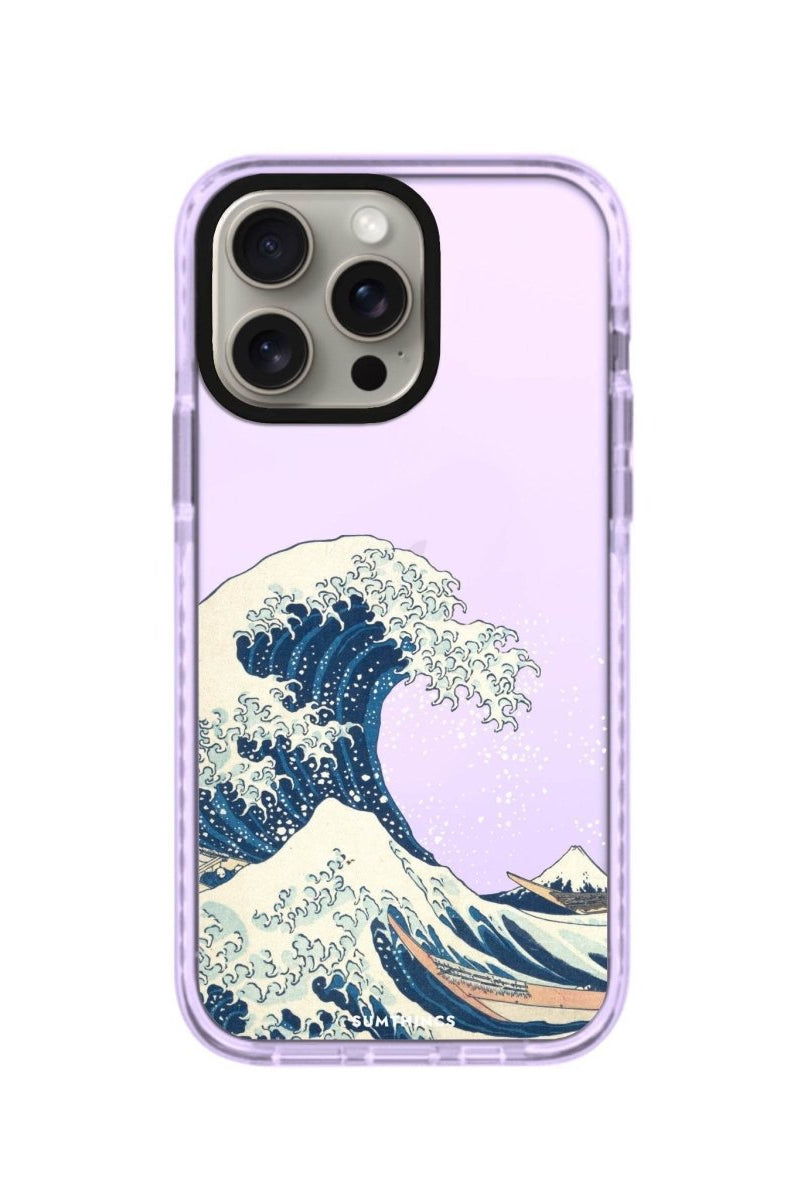 iPhone 11 Waves Procase Şeffaf Telefon Kılıfı Lila - SUMTHINCS