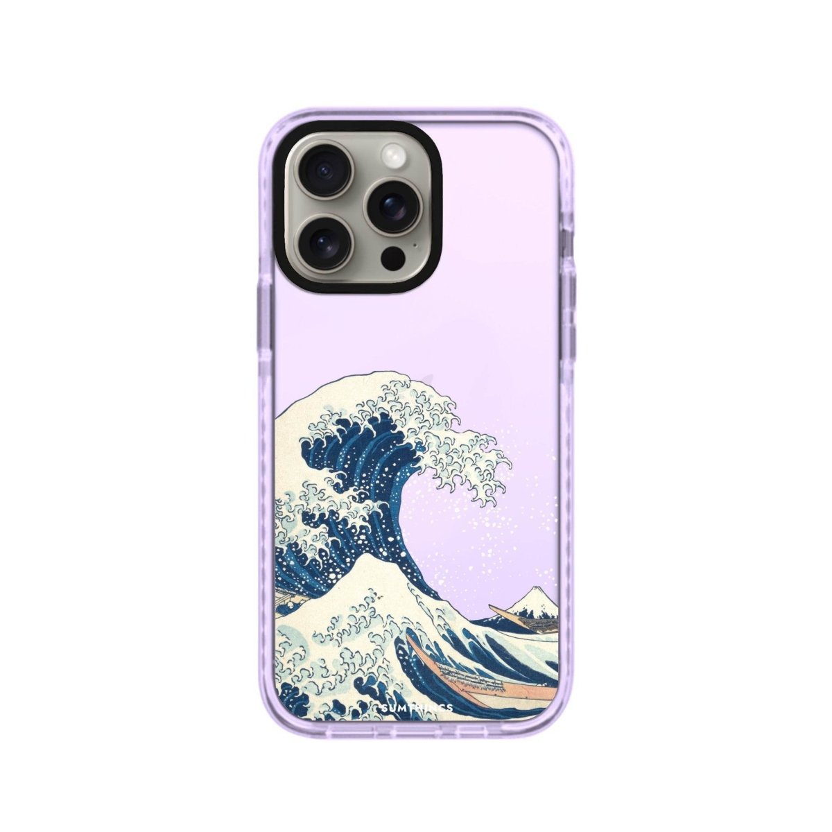 iPhone 11 Waves Procase Şeffaf Telefon Kılıfı Lila - SUMTHINCS