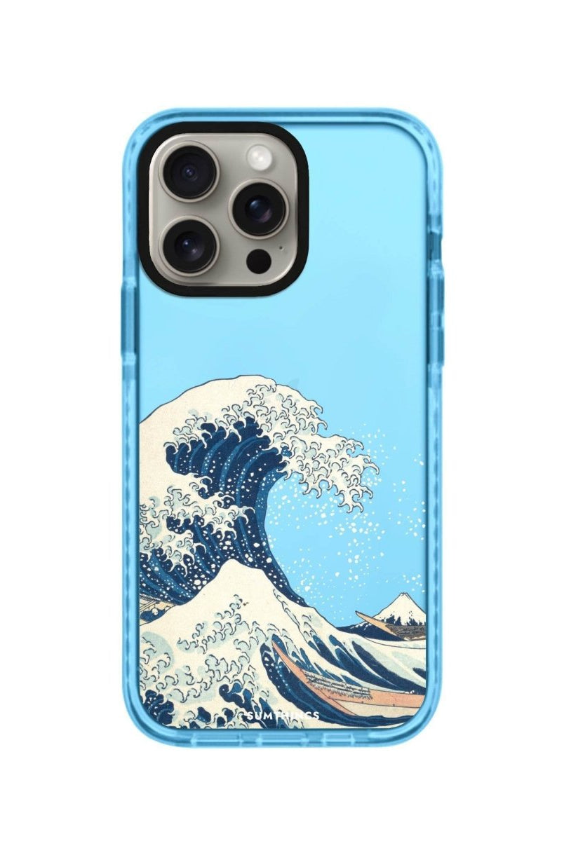 iPhone 11 Waves Procase Şeffaf Telefon Kılıfı Mavi - SUMTHINCS
