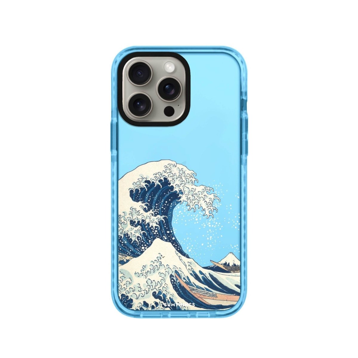 iPhone 11 Waves Procase Şeffaf Telefon Kılıfı Mavi - SUMTHINCS
