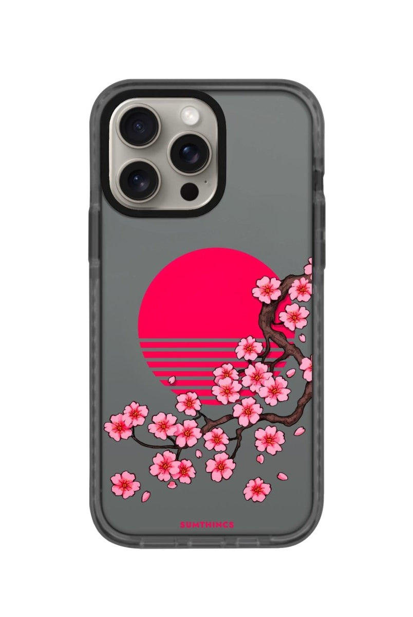 iPhone 12 Cherry Blossom Dawn Procase Şeffaf Telefon Kılıfı - SUMTHINCS