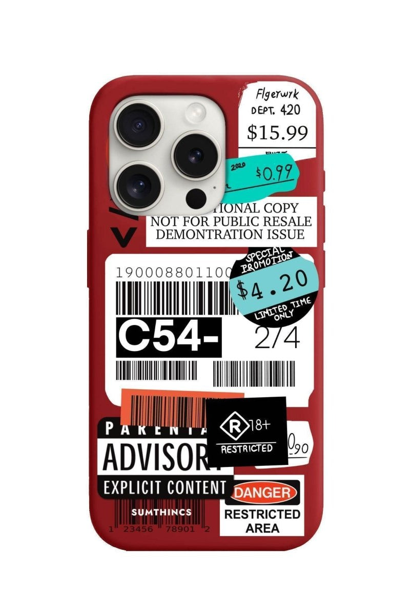 iPhone 12 Mini Barcode C54 Premium Telefon Kılıfı - SUMTHINCS