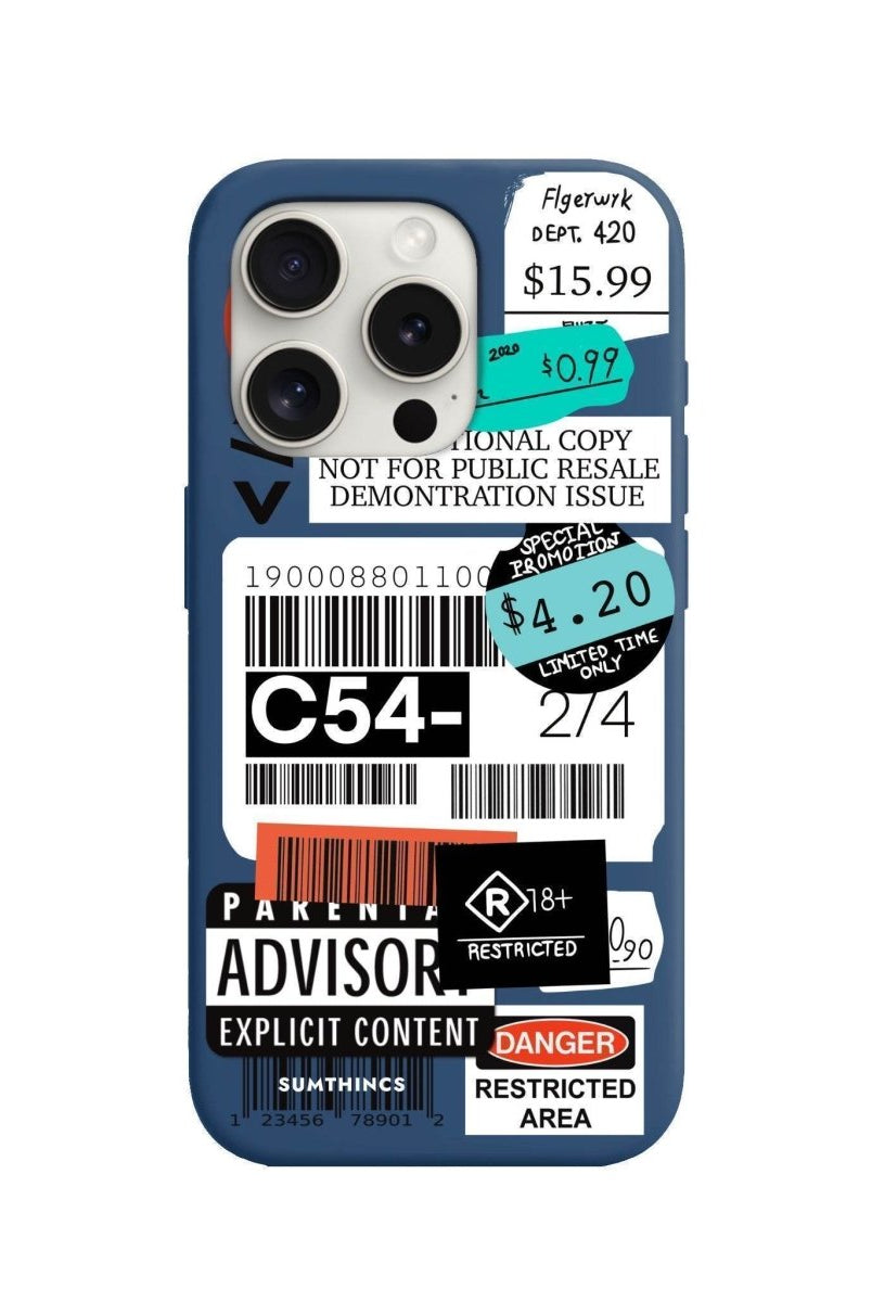 iPhone 12 Mini Barcode C54 Premium Telefon Kılıfı - SUMTHINCS