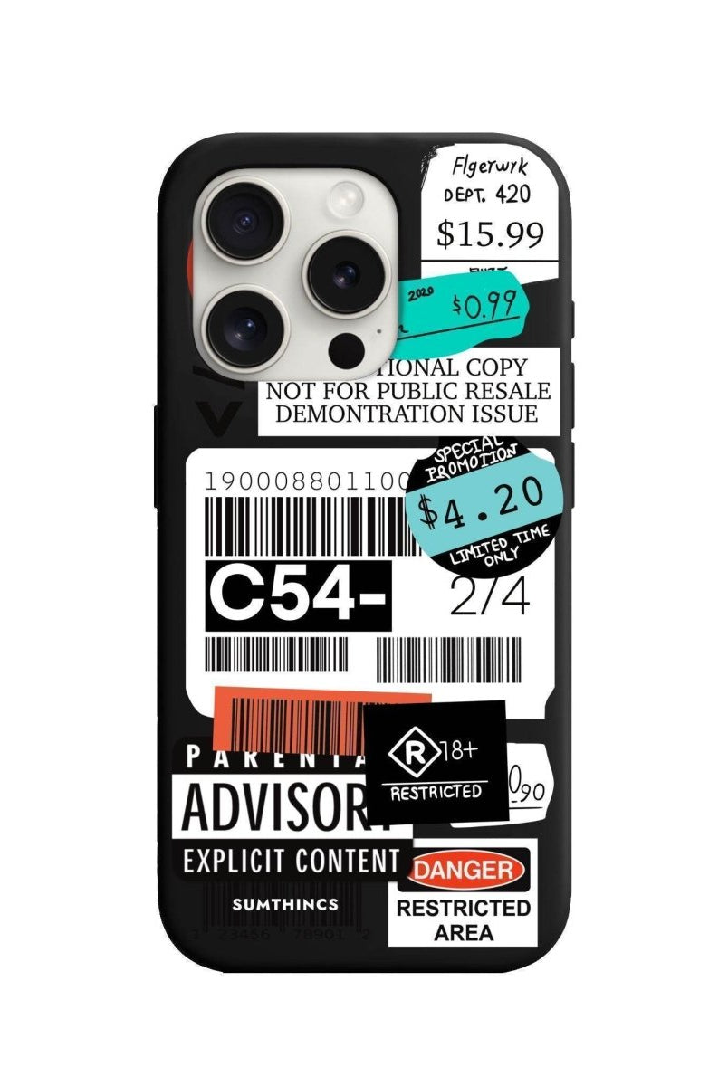 iPhone 12 Mini Barcode C54 Premium Telefon Kılıfı - SUMTHINCS