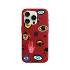 iPhone 12 Mini Eye Stickers Premium Telefon Kılıfı - SUMTHINCS