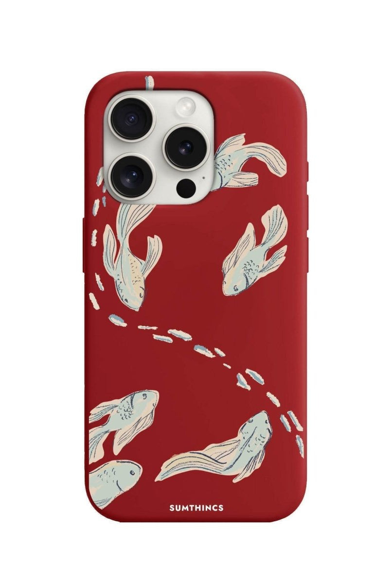 iPhone 12 Mini Koi Fish Premium Telefon Kılıfı - SUMTHINCS