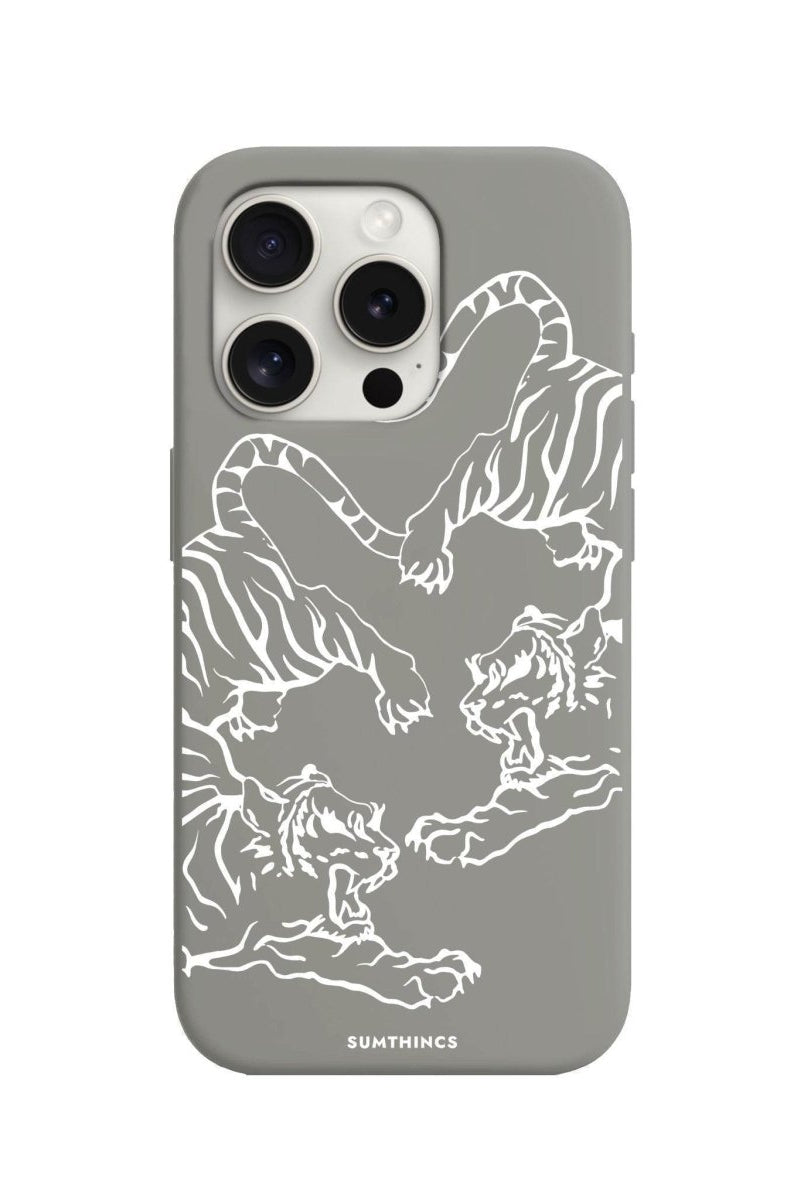 iPhone 12 Mini Tigers Premium Telefon Kılıfı - SUMTHINCS