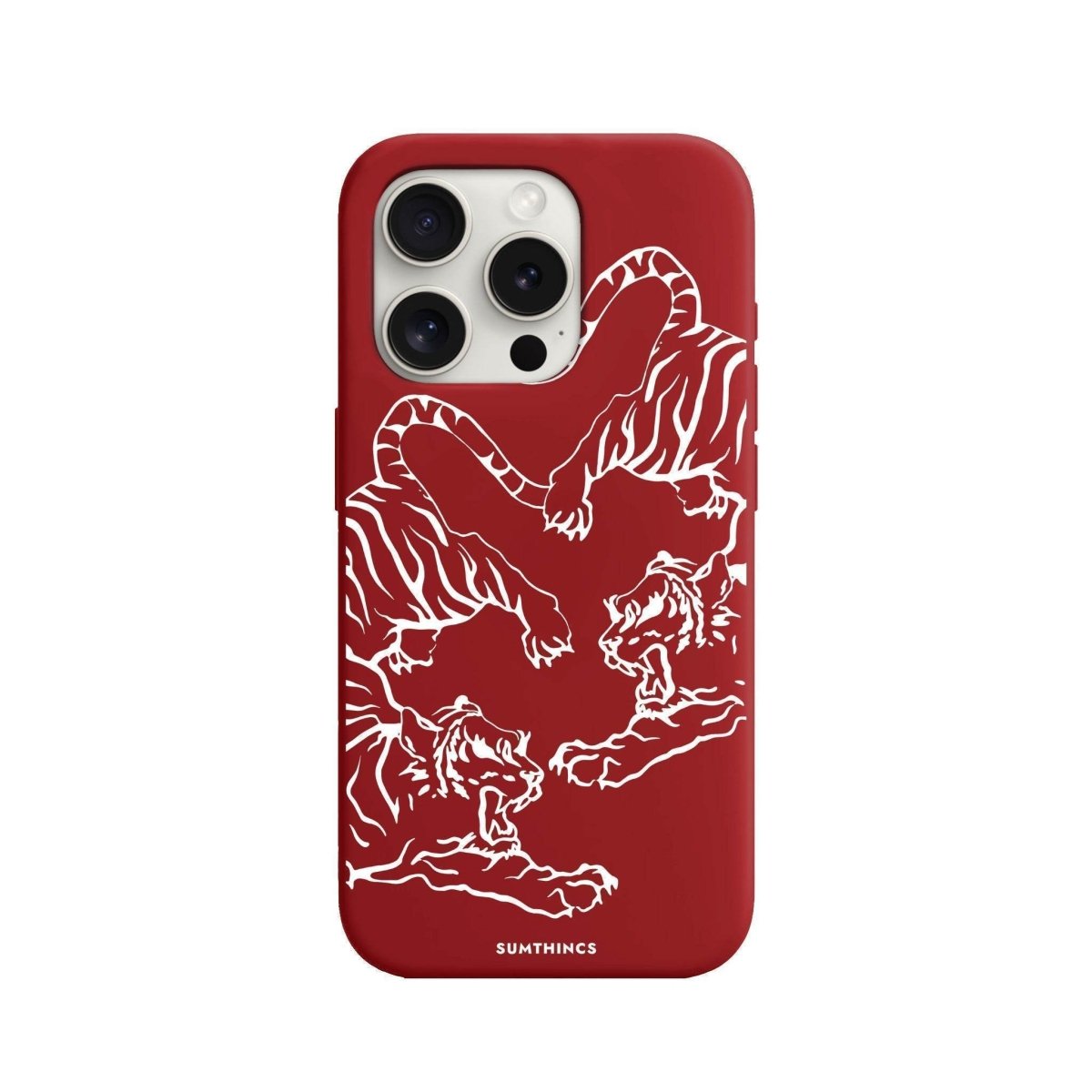 iPhone 12 Mini Tigers Premium Telefon Kılıfı - SUMTHINCS