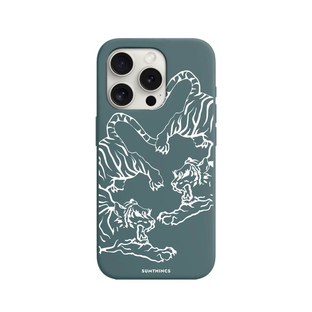 iPhone 12 Mini Tigers Premium Telefon Kılıfı - SUMTHINCS