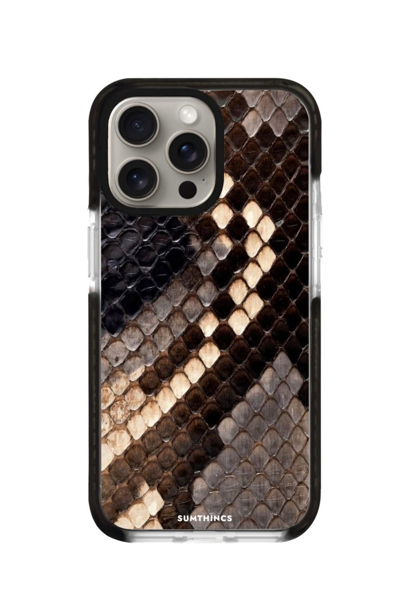 iPhone 12 Pro Max Serpent Procase Şeffaf Telefon Kılıfı Siyah Şeffaf - SUMTHINCS