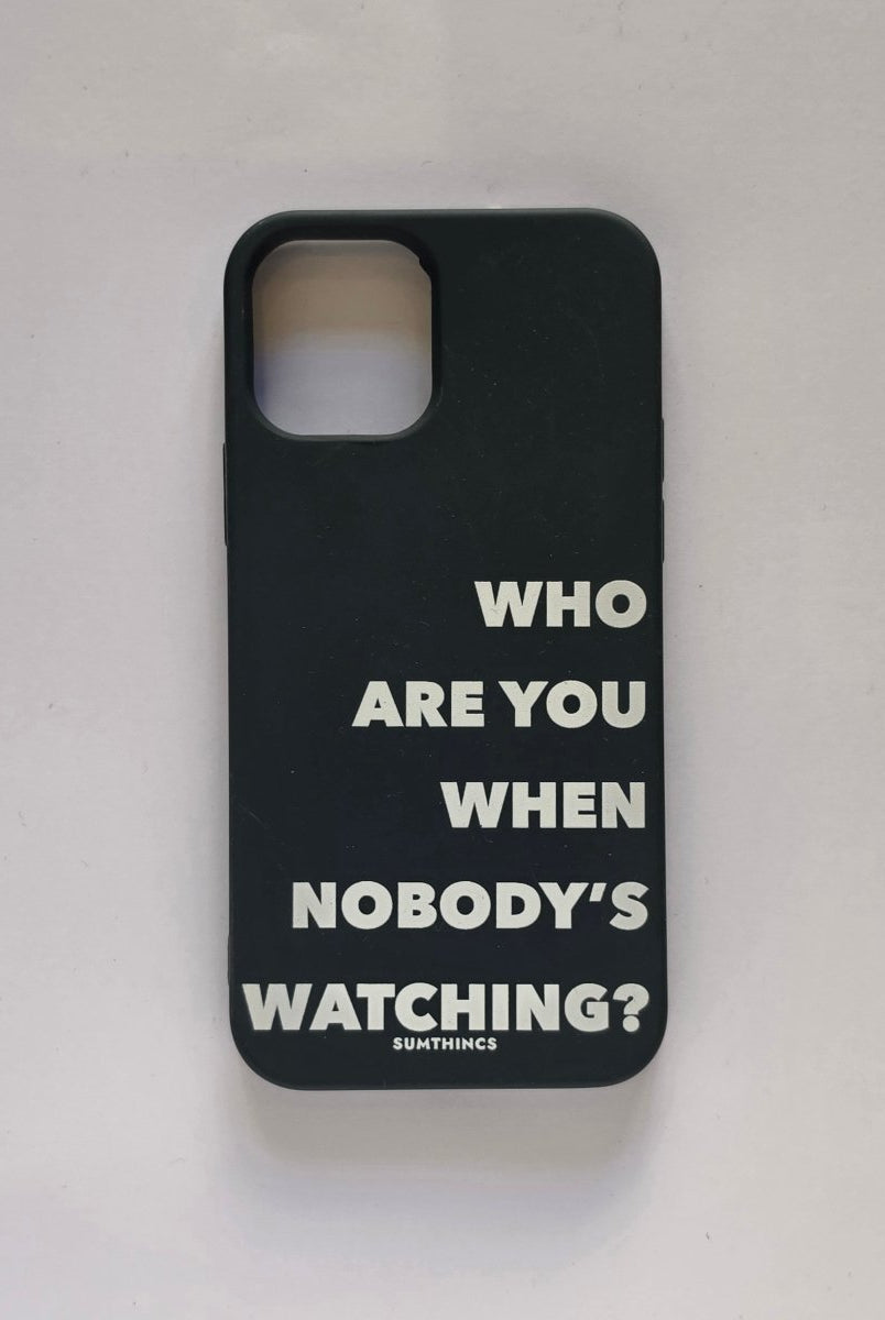 iPhone 12 who are you Premium Telefon Kılıfı - Sumthincs