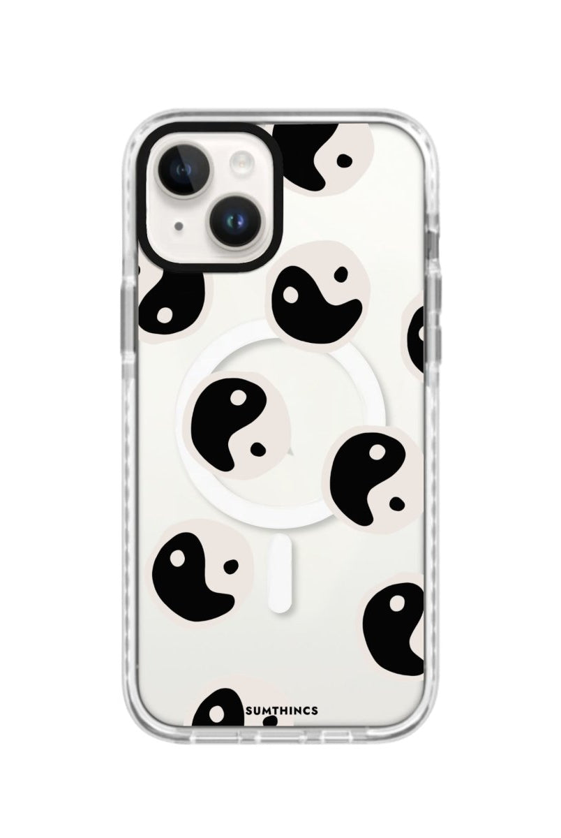 iPhone 13 Balance Magsafe Procase Şeffaf Telefon Kılıfı Beyaz Şeffaf - SUMTHINCS