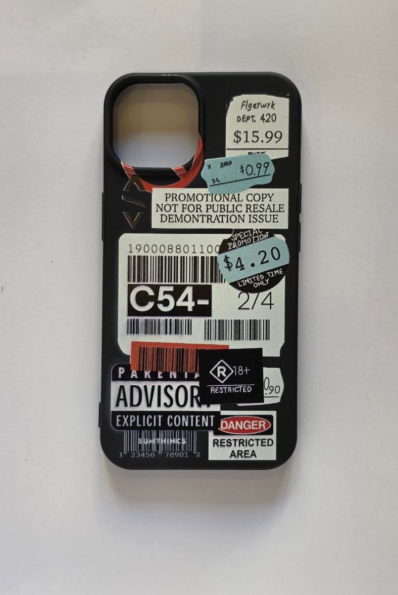 iPhone 13 Barcode Premium Telefon Kılıfı OUTLET - Sumthincs