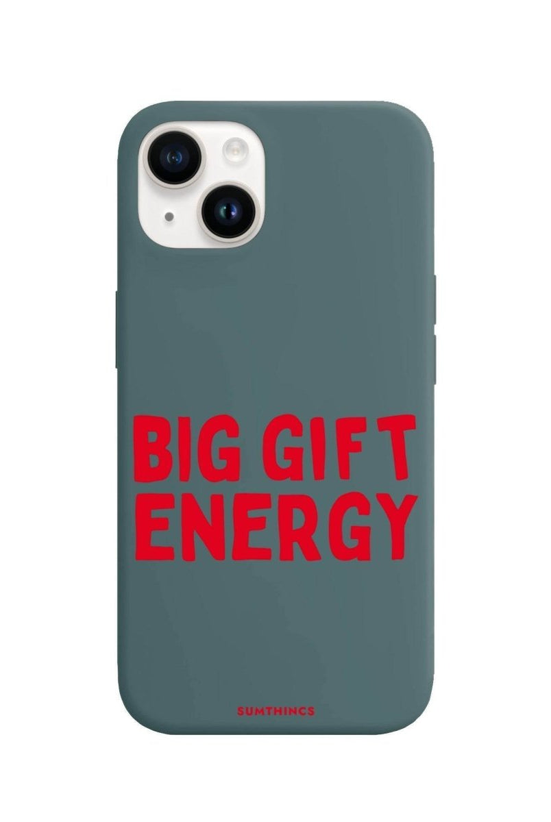 iPhone 13 Big Gift Energy Premium Telefon Kılıfı Kaktüs Yeşili - SUMTHINCS