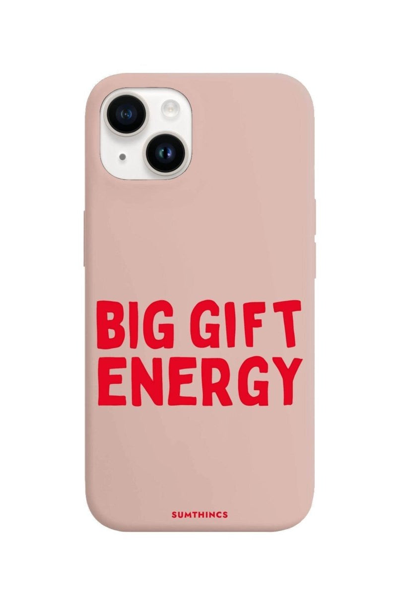 iPhone 13 Big Gift Energy Premium Telefon Kılıfı Bej - SUMTHINCS