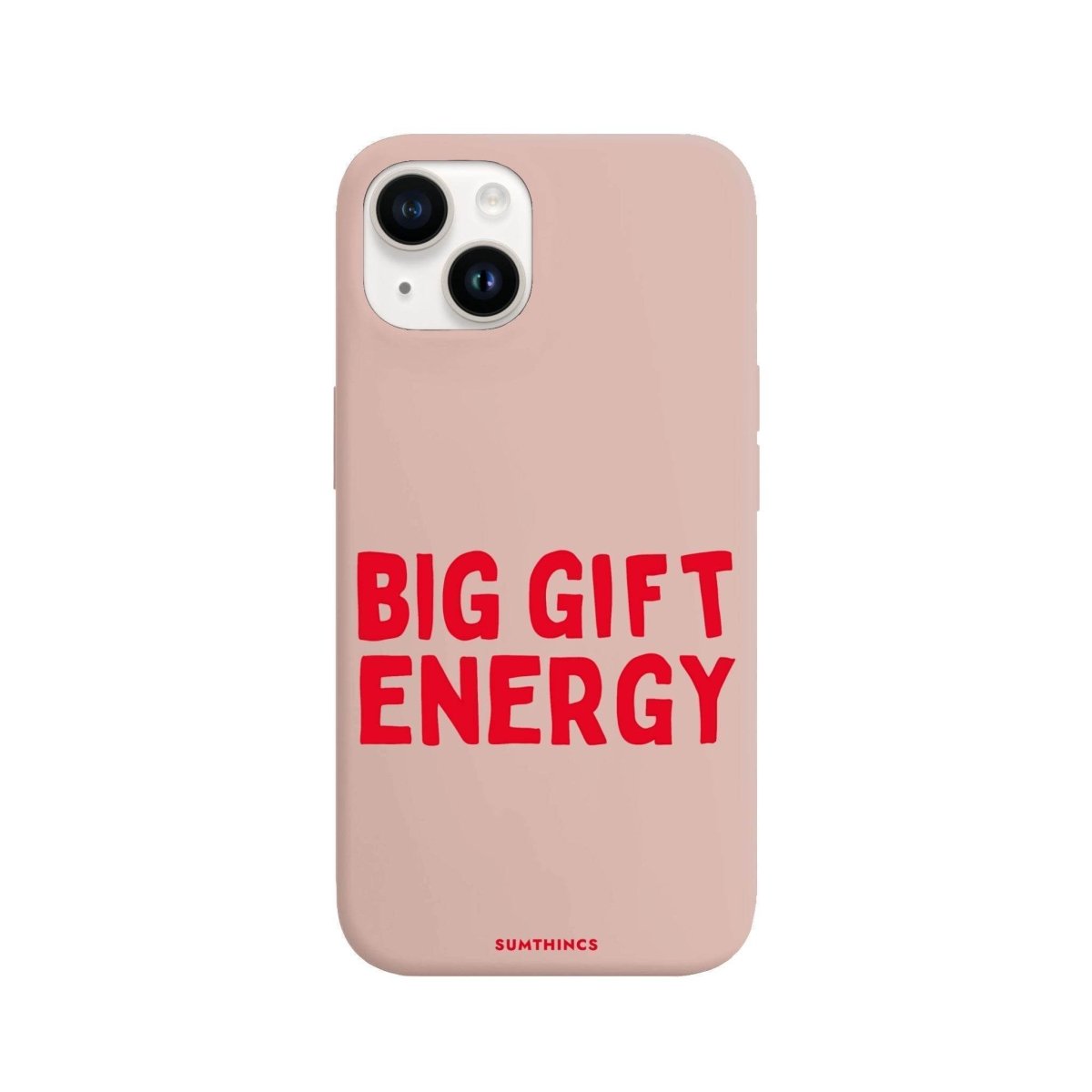 iPhone 13 Big Gift Energy Premium Telefon Kılıfı Bej - SUMTHINCS