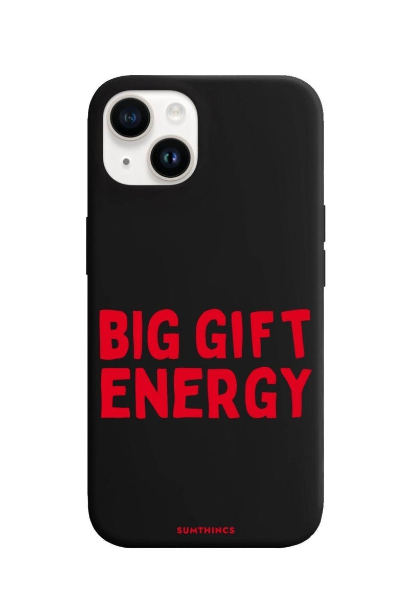 iPhone 13 Big Gift Energy Premium Telefon Kılıfı Siyah - SUMTHINCS