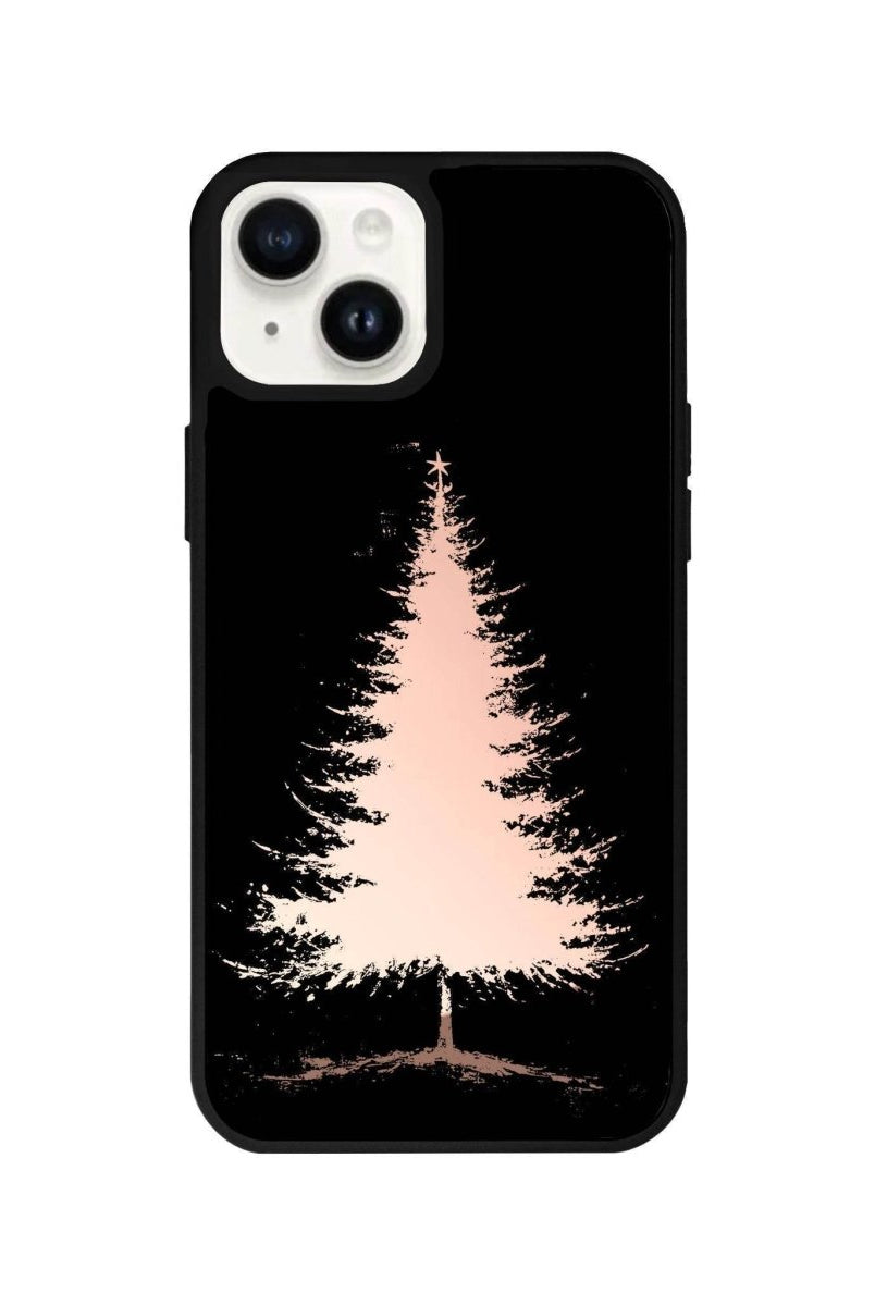 iPhone 13 Christmas Tree Mirror Aynalı Telefon Kılıfı Metalik Pembe - SUMTHINCS