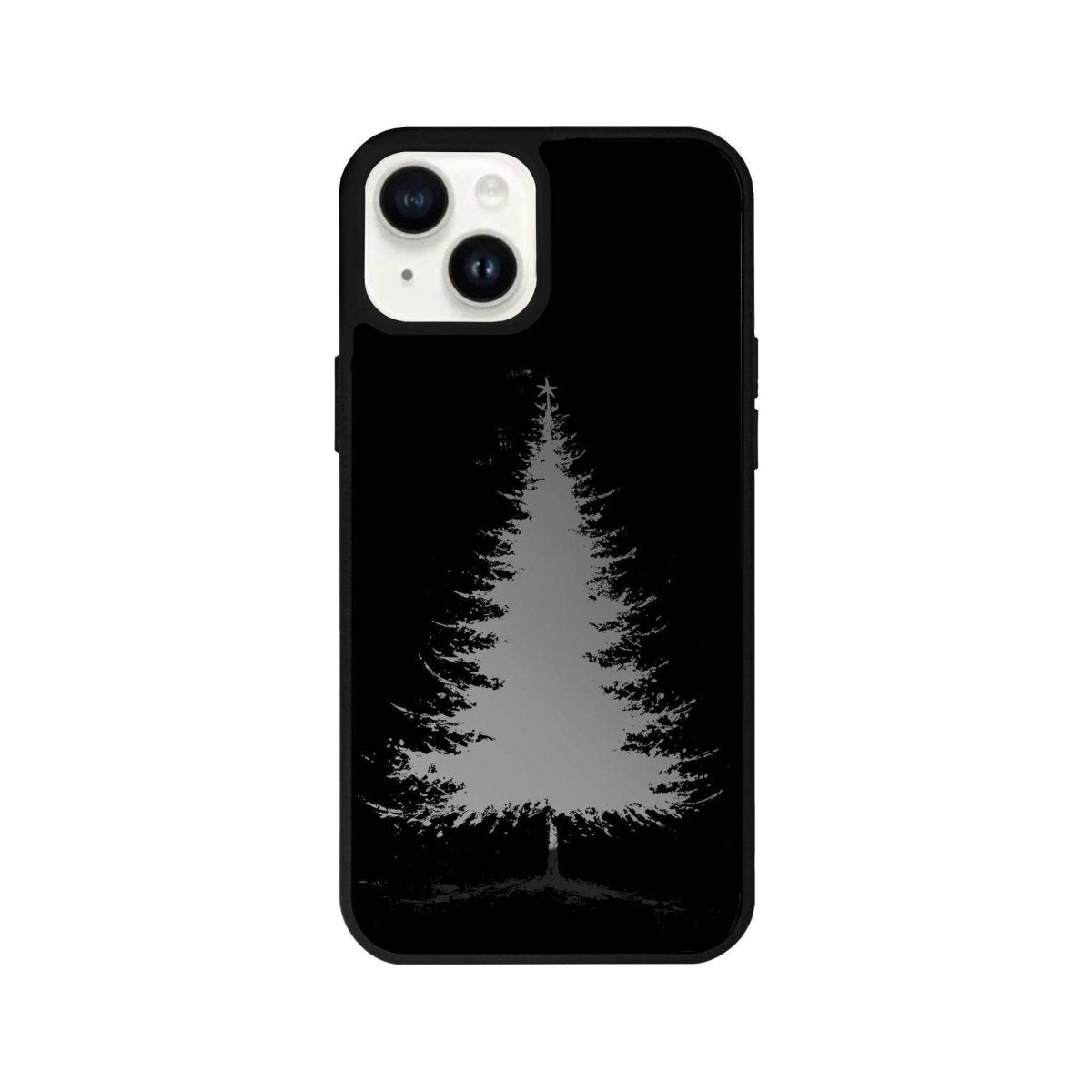 iPhone 13 Christmas Tree Mirror Aynalı Telefon Kılıfı Antrasit - SUMTHINCS