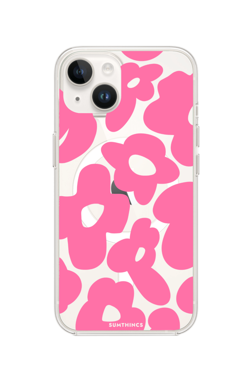 iPhone 13 Daisy Pop Clear Magsafe Telefon Kılıfı - SUMTHINCS