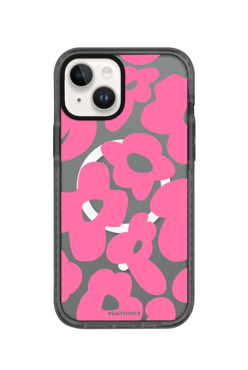 iPhone 13 Daisy Pop Magsafe Procase Telefon Kılıfı Antrasit - SUMTHINCS