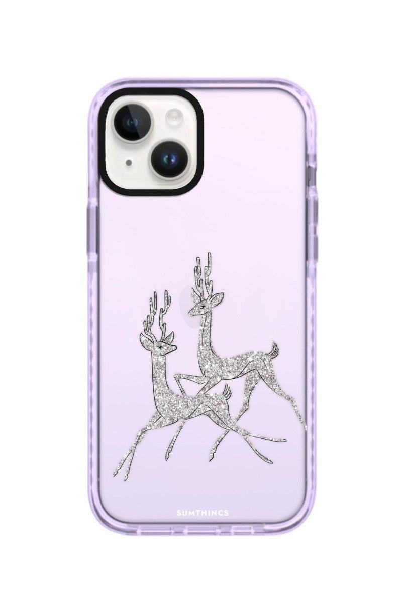 iPhone 13 Disco Deers Procase Şeffaf Telefon Kılıfı Lila - SUMTHINCS