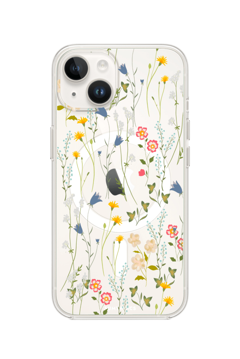 iPhone 13 Eternal Garden Clear Magsafe Şeffaf Telefon Kılıfı - SUMTHINCS