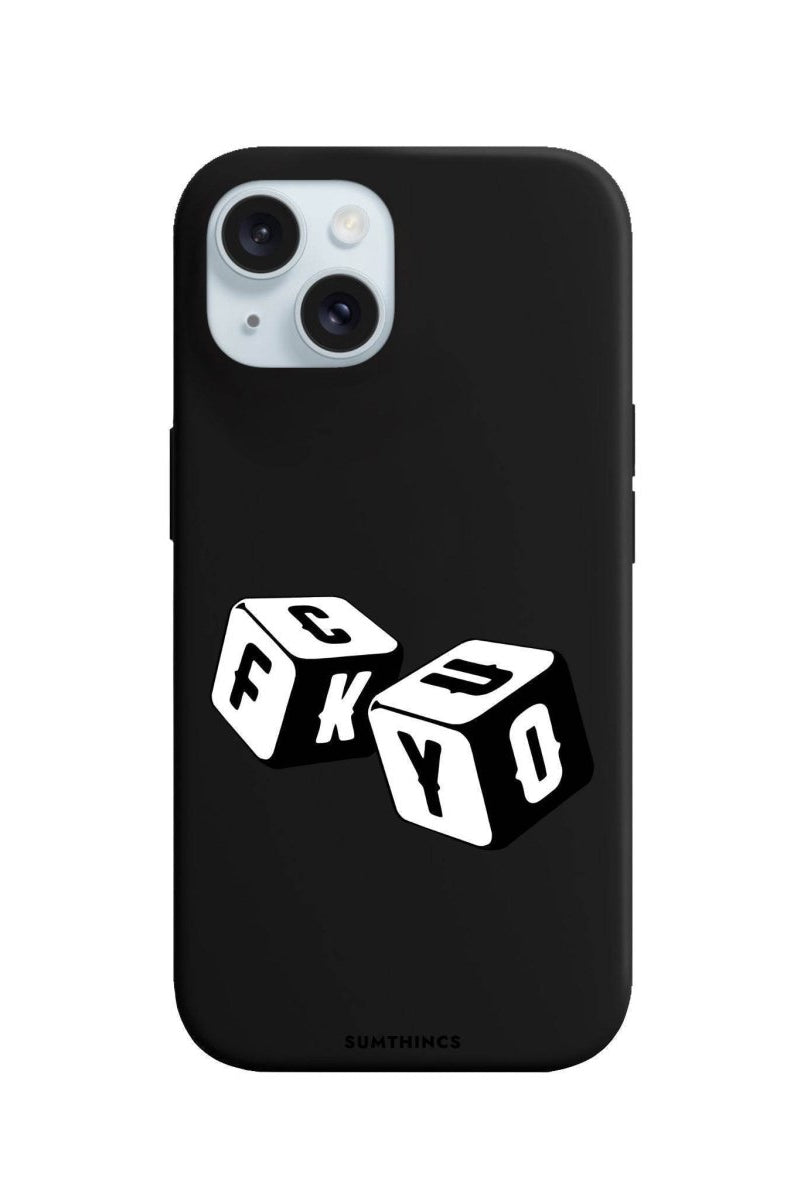 iPhone 13 Fck You Premium Telefon Kılıfı Siyah - SUMTHINCS