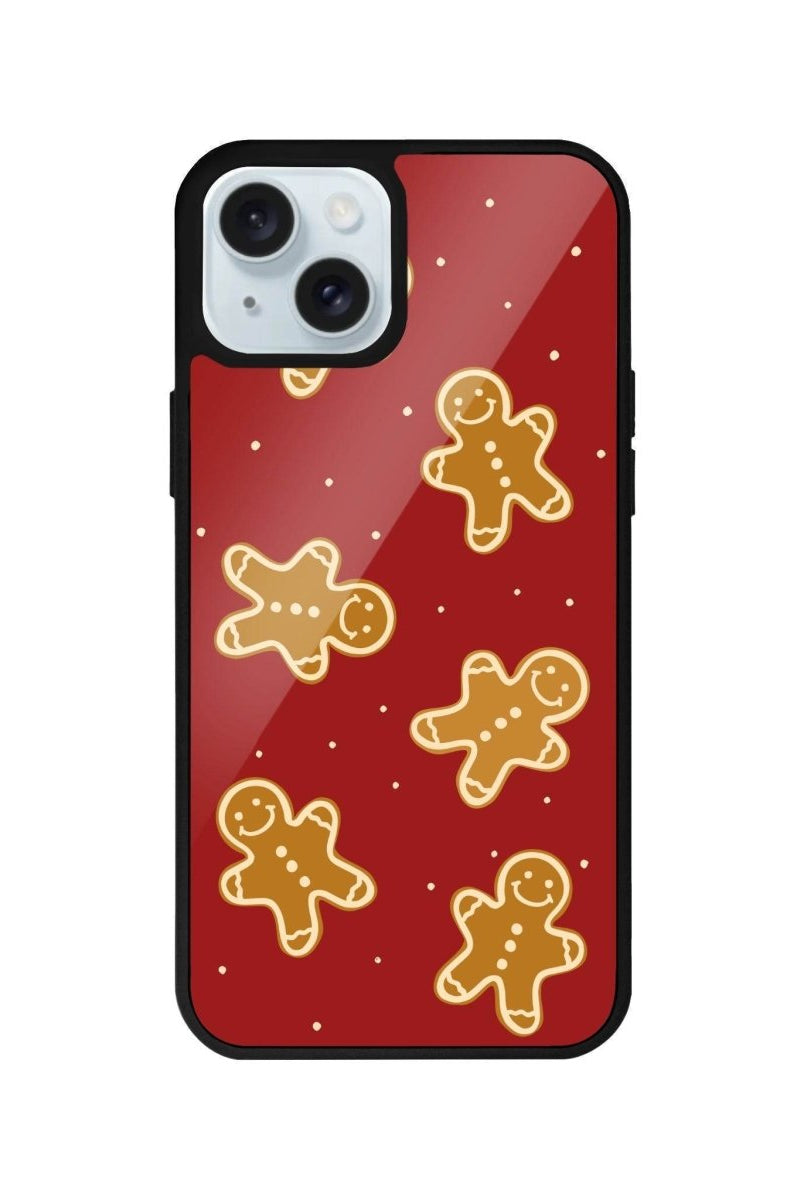 iPhone 13 Gingerbread Man Glossy Cam Telefon Kılıfı - SUMTHINCS