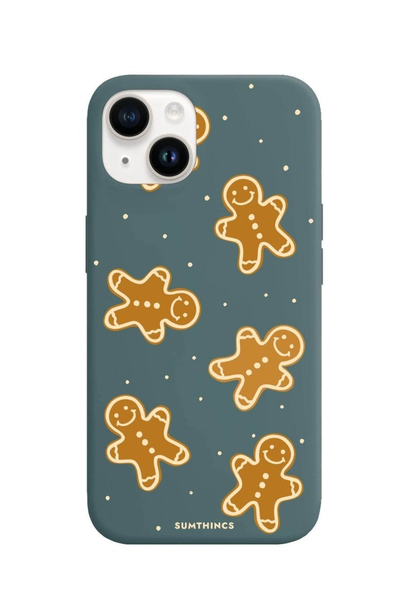 iPhone 13 Gingerbread Man Premium Telefon Kılıfı Kaktüs Yeşili - SUMTHINCS