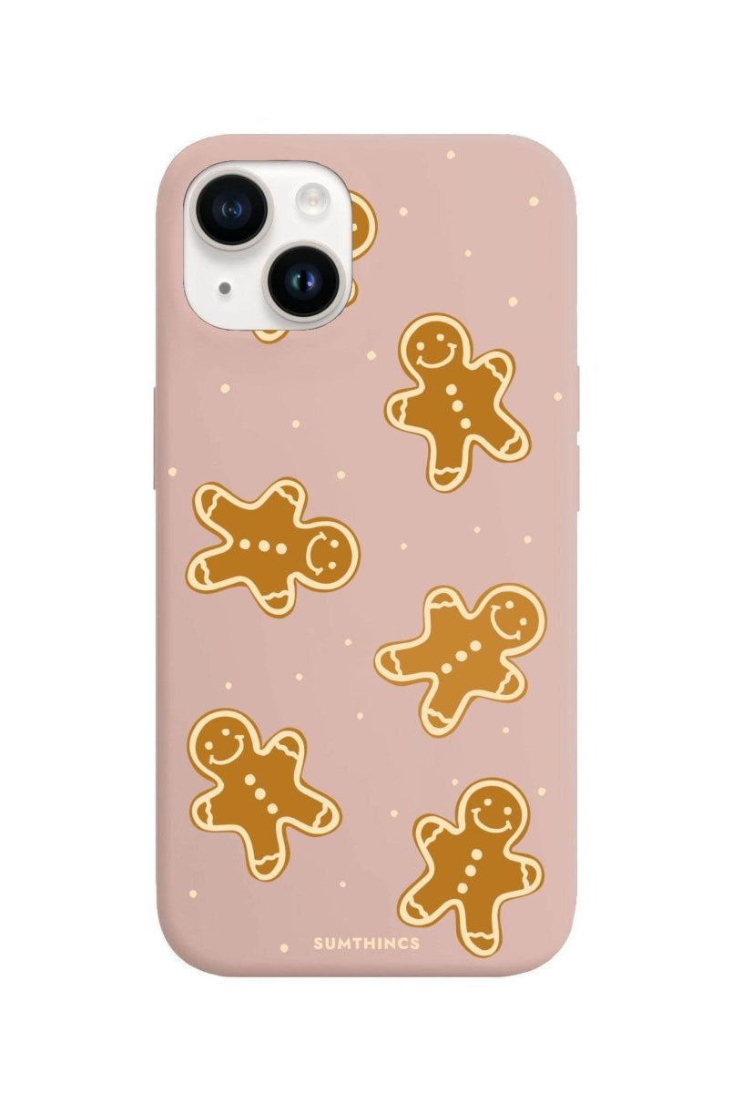 iPhone 13 Gingerbread Man Premium Telefon Kılıfı Bej - SUMTHINCS