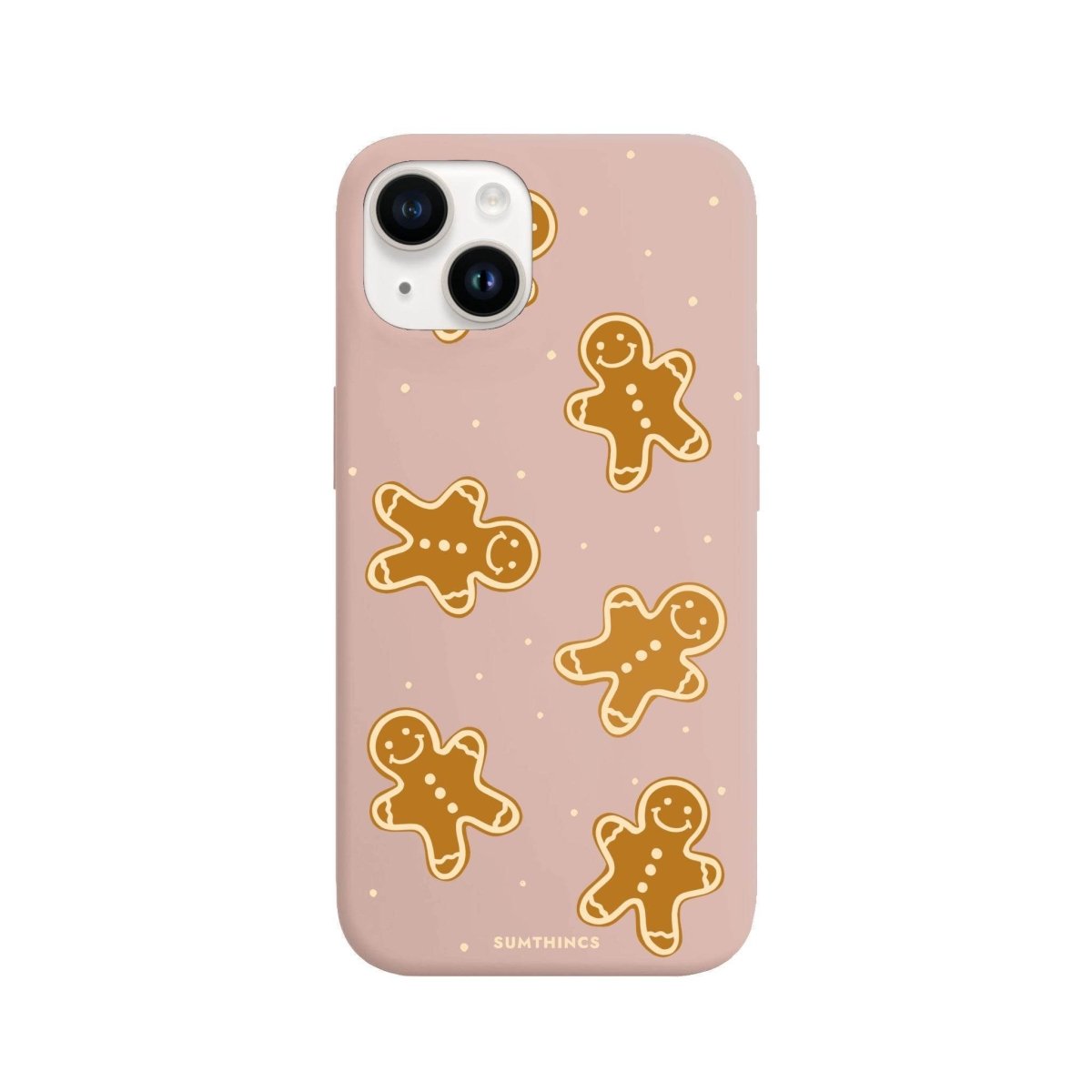 iPhone 13 Gingerbread Man Premium Telefon Kılıfı Bej - SUMTHINCS
