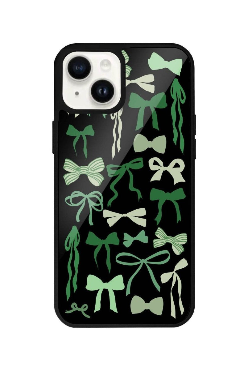 iPhone 13 Green Garland Glossy Cam Telefon Kılıfı - SUMTHINCS