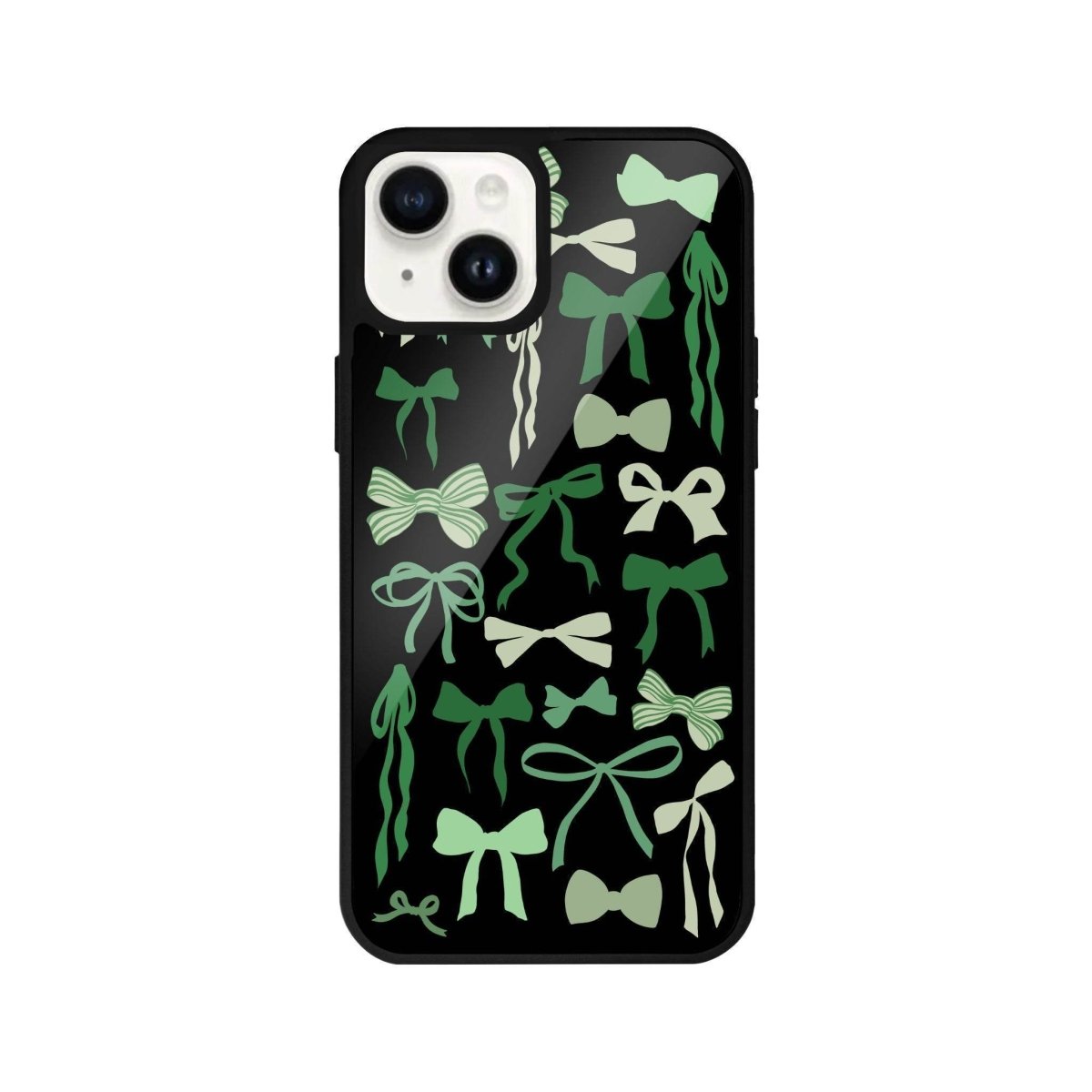 iPhone 13 Green Garland Glossy Cam Telefon Kılıfı - SUMTHINCS