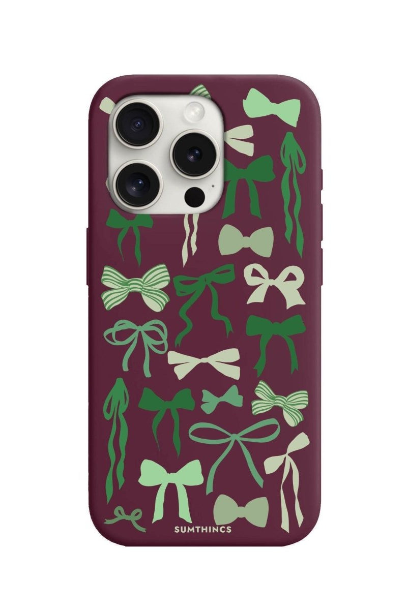 iPhone 13 Green Garland Premium Telefon Kılıfı - SUMTHINCS