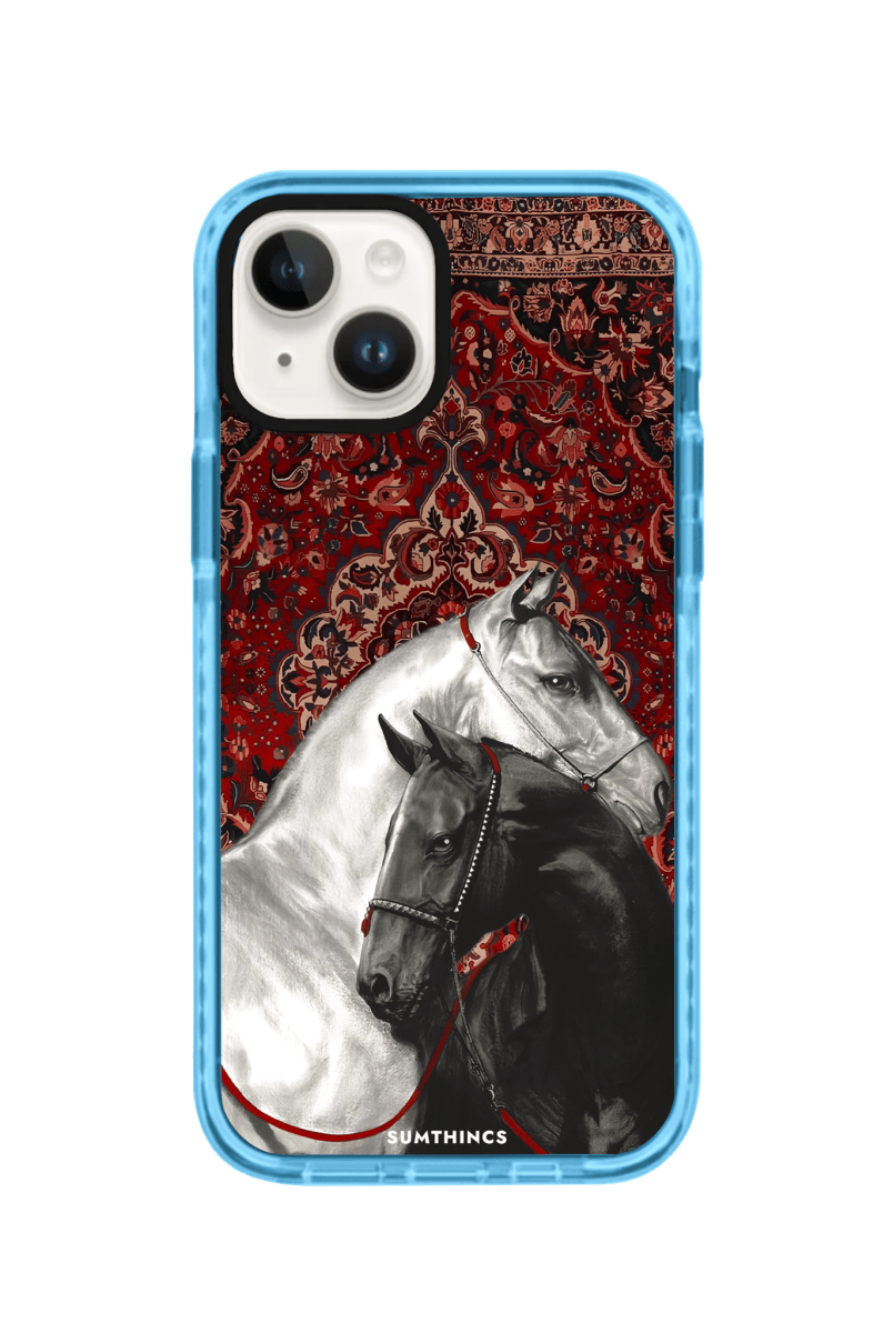 iPhone 13 Harmony Procase Şeffaf Telefon Kılıfı Mavi - SUMTHINCS