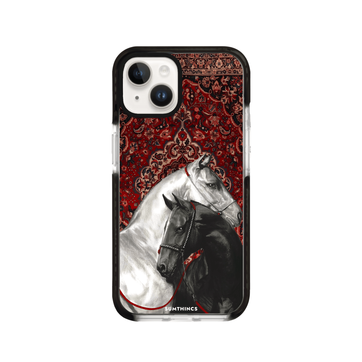 iPhone 13 Harmony Procase Şeffaf Telefon Kılıfı Siyah Şeffaf - SUMTHINCS