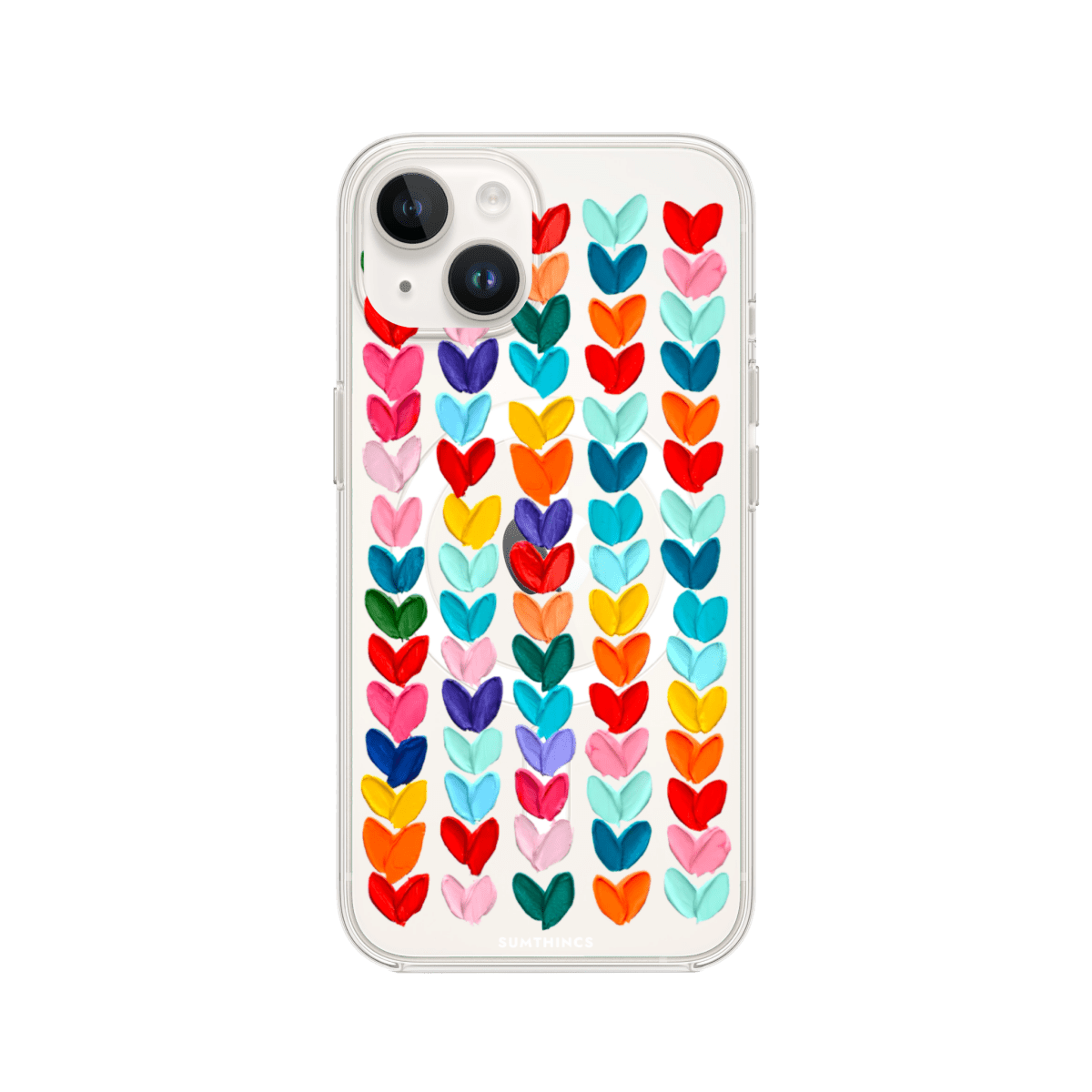 iPhone 13 Lovestorm Clear Magsafe Şeffaf Telefon Kılıfı - SUMTHINCS