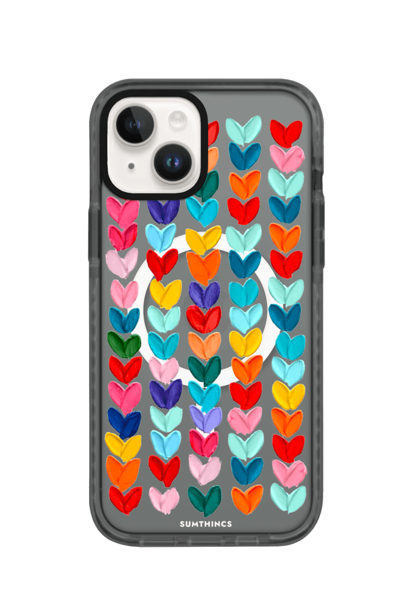 iPhone 13 Lovestorm Magsafe Procase Şeffaf Telefon Kılıfı Antrasit - SUMTHINCS