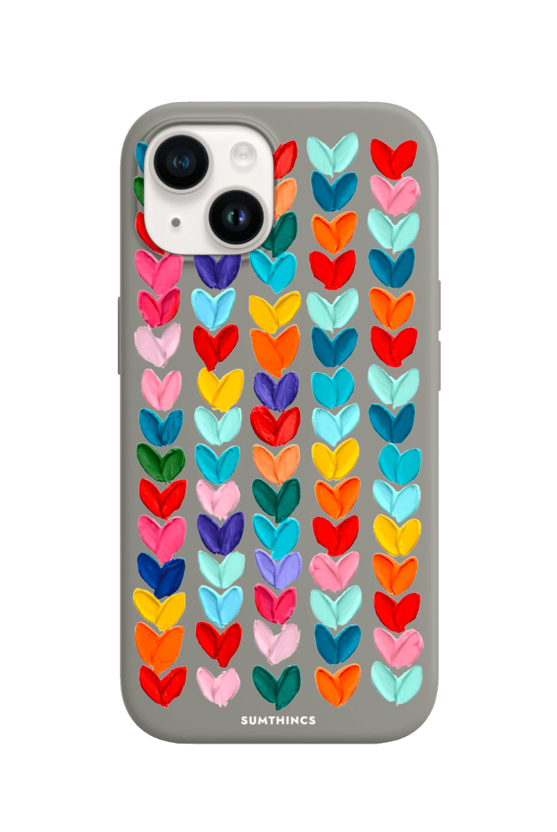 iPhone 13 Lovestorm Premium Telefon Kılıfı Gri - SUMTHINCS