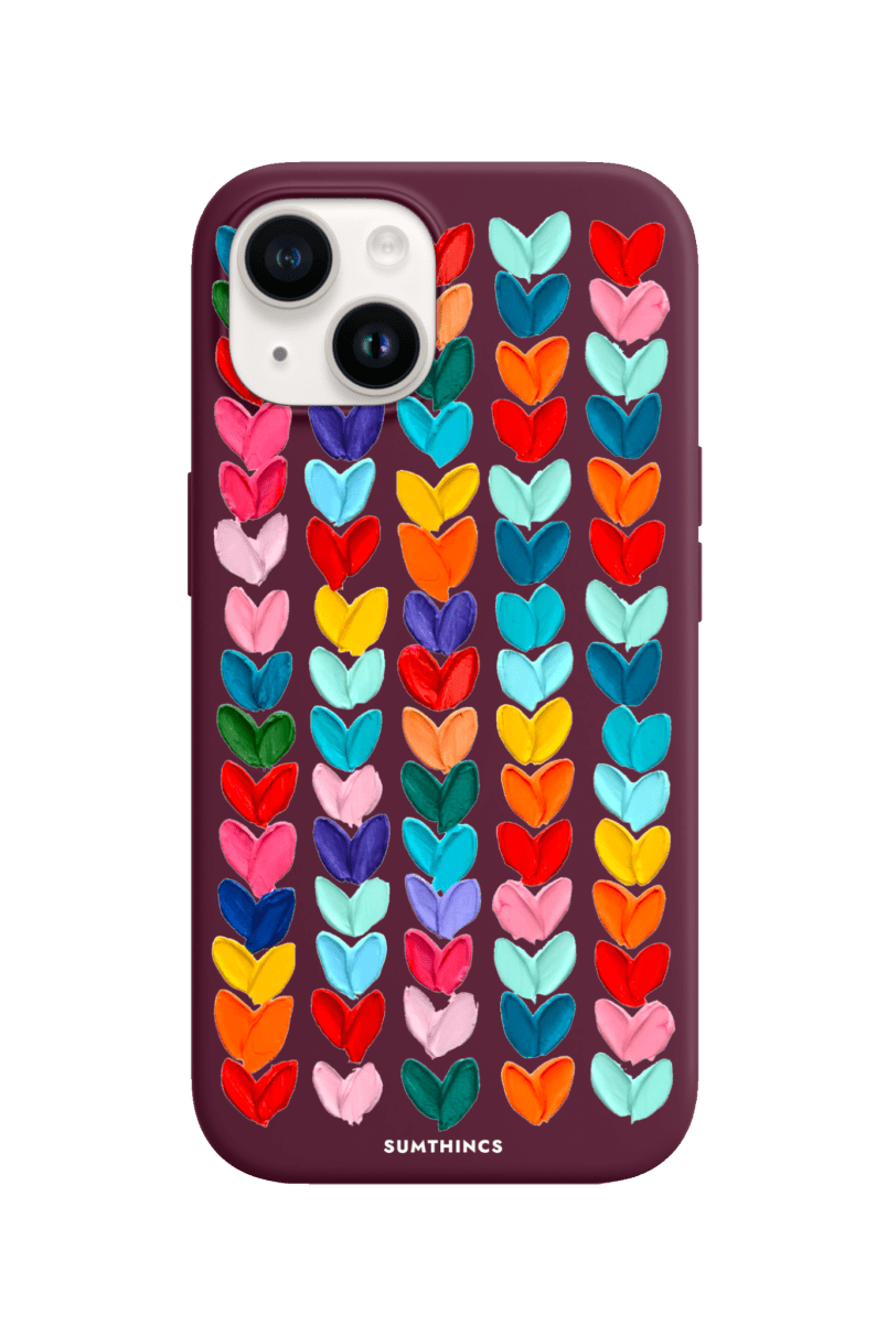 iPhone 13 Lovestorm Premium Telefon Kılıfı Bordo - SUMTHINCS